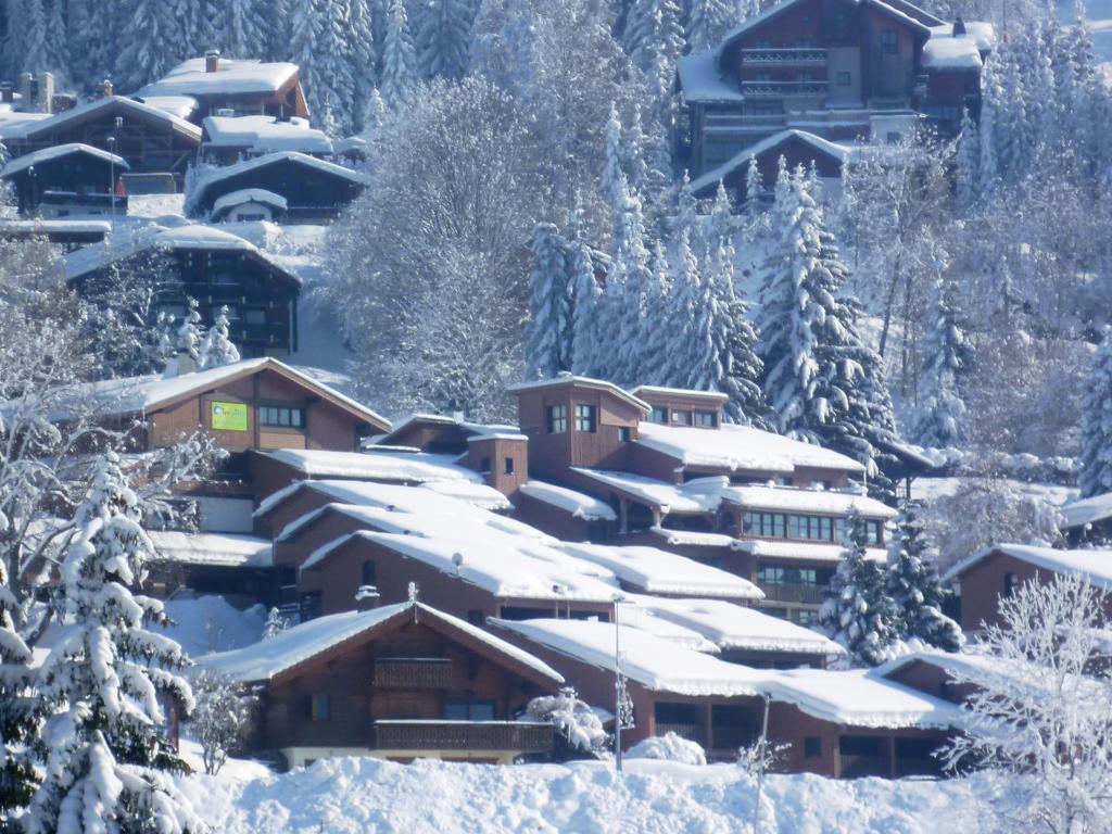 Village De Vacances Les Flocons Verts Les Carroz d'Araches Bagian luar foto
