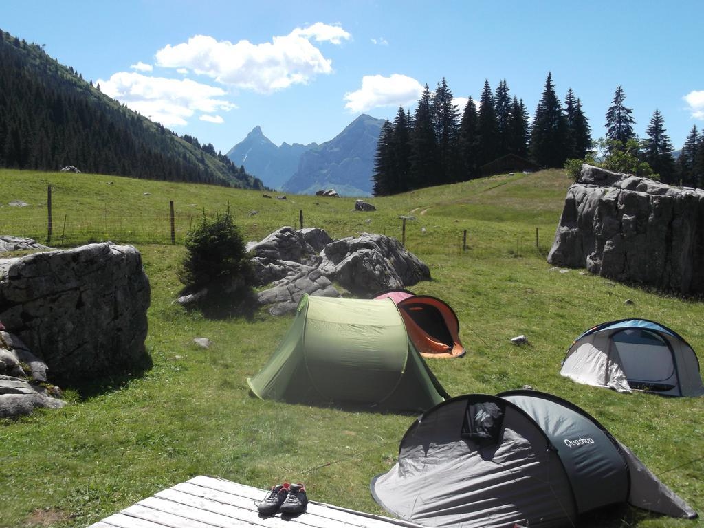 Village De Vacances Les Flocons Verts Les Carroz d'Araches Bagian luar foto