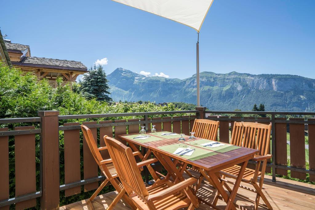 Village De Vacances Les Flocons Verts Les Carroz d'Araches Bagian luar foto